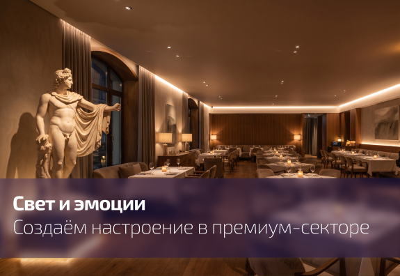 Свет и эмоции: психология освещения в премиальных пространствах