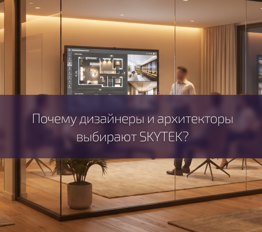 Почему архитекторы и дизайнеры выбирают SKYTEK