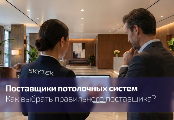Как выбрать поставщика потолочных и световых систем?