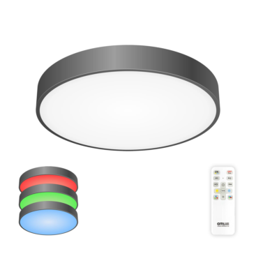 Citilux Купер CL72470G1 LED RGB Светильник с пультом Чёрный