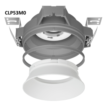 Skytek SkyPORT.53 TENS+MOD CLP53M0 Светильник безрамочный для натяжных потолков Белый