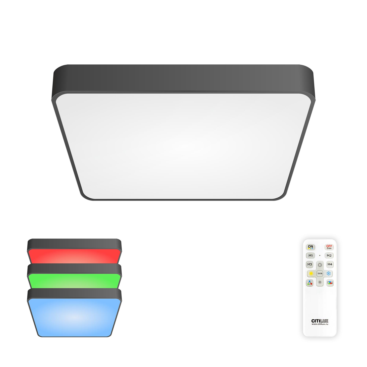 Citilux Купер  CL724K70G1 LED RGB Светильник с пультом Чёрный